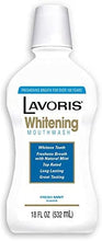 Load image into Gallery viewer, Lavoris Fresh Mint Whitening Mouthwash, 16.9-oz. Bottle
